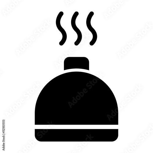 Dinner Vector Line Icon Design