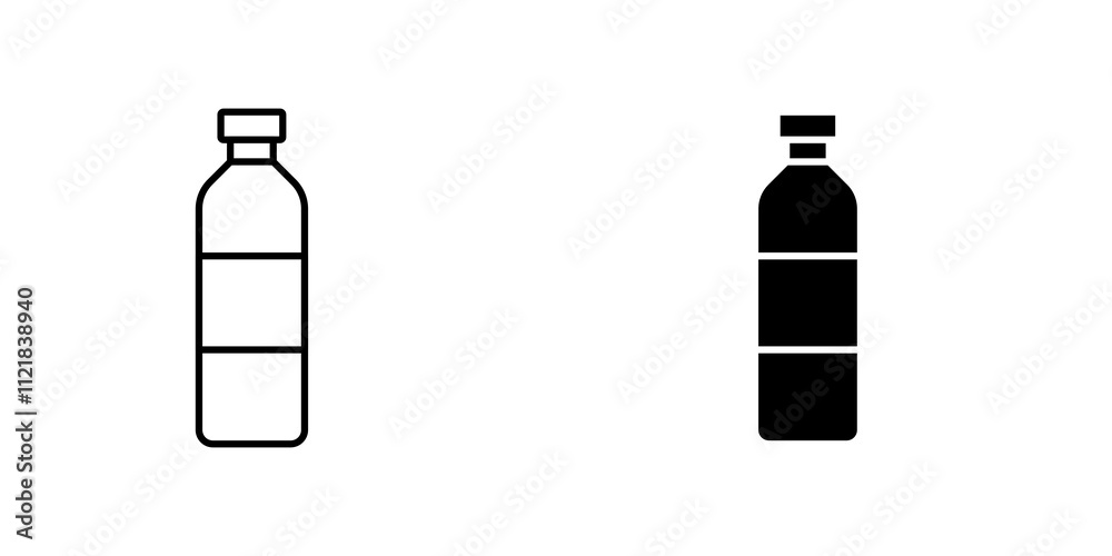 Bottle icons for app and websites.