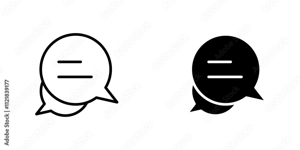 Chat icons for app and websites. Chat icons for app and websites.