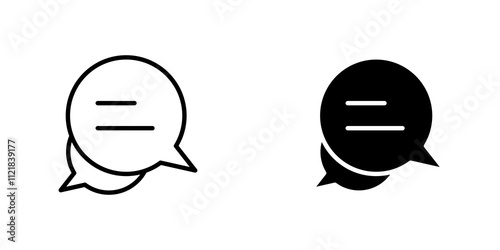 Chat icons for app and websites.