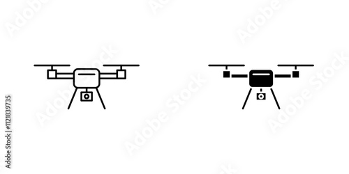 Drone icons for app and websites.