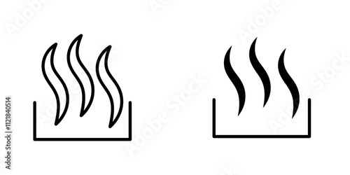 Heat icons for app and websites.