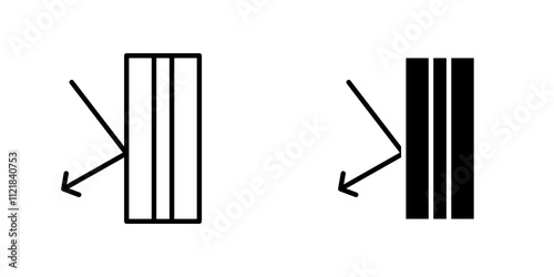 Insulation icons for app and websites.