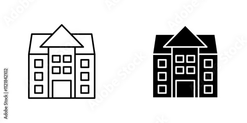 Real estate icons for app and websites.