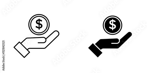 Savings icons for app and websites.
