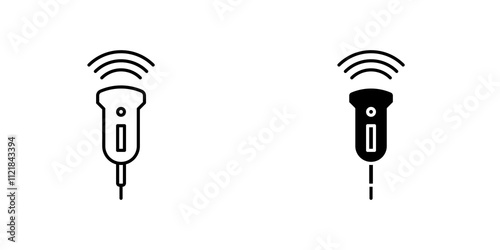 Ultrasound icons for app and websites.