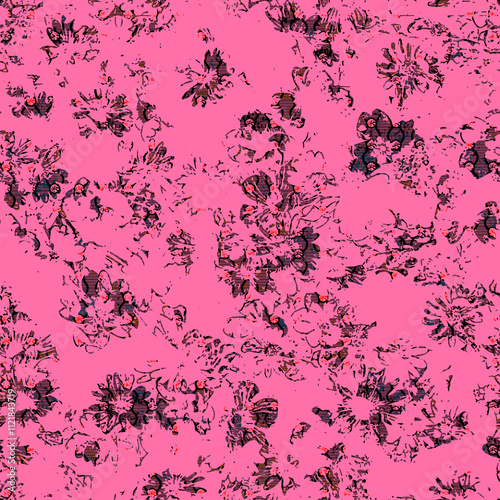 flower seamless patterns