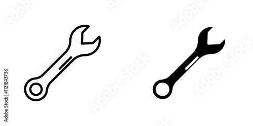 Wrench icons for app and websites.