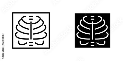 X-ray scan icons for app and websites.