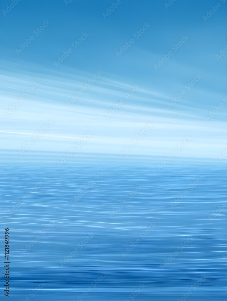 Obraz premium A horizontal background of star trails on a bright blue sky