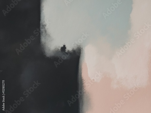 abstract background of pastel backgrounds on black with noise.