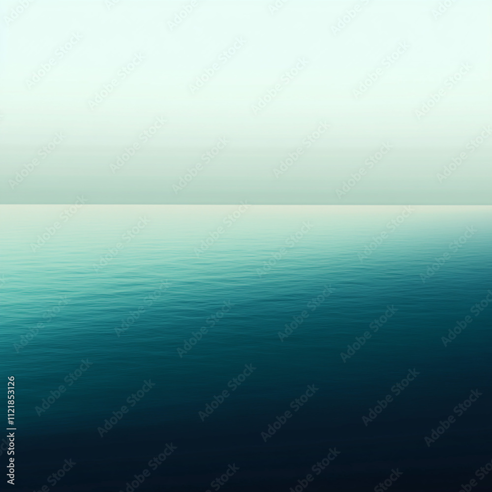 Serene Ocean Calm Sea Tranquil Water Horizon Blue Teal Sky Peaceful Nature Backgr Serene Ocean Calm Sea Tranquil Water Horizon Blue Teal Sky Peaceful Nature Backgr