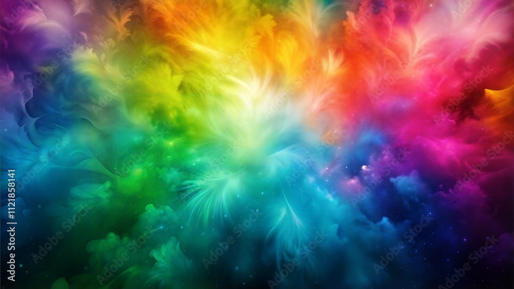 Fototapeta premium abstract colorful background, Galaxy theme
