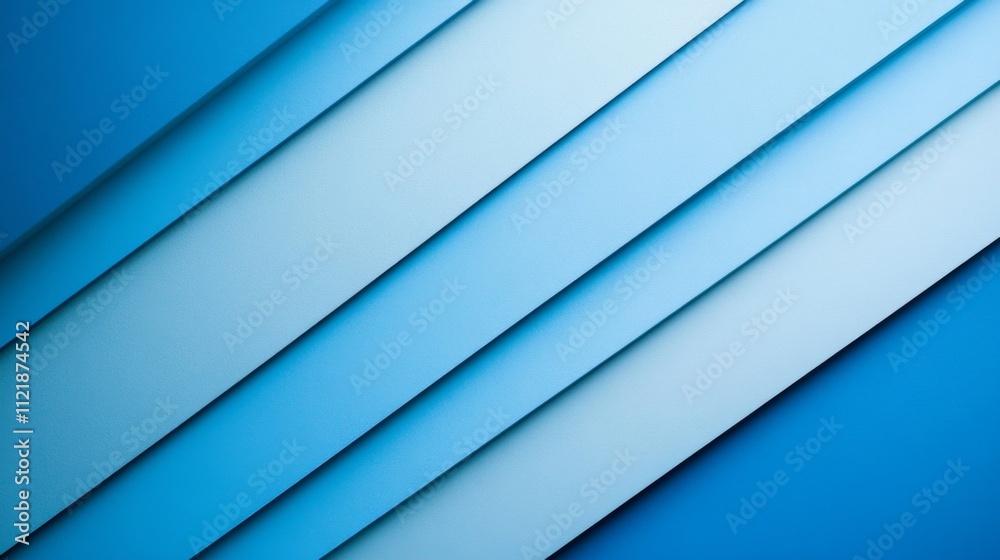 Obraz premium Geometric Blue Abstract Background