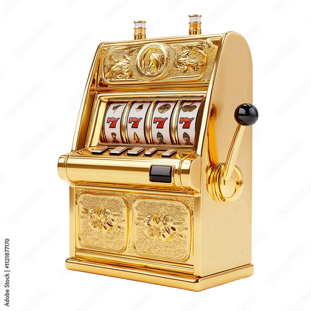 gold 3d slot machine showing jackpot gold 3d slot machine showing jackpot