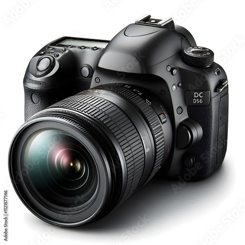 High-Quality Camera Isolated on a Clean White Background, Perfect for Photography, Travel, and Daily Use photo