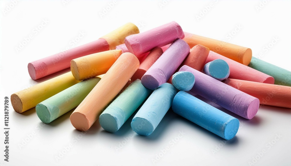 crayons on black background crayons on black background
