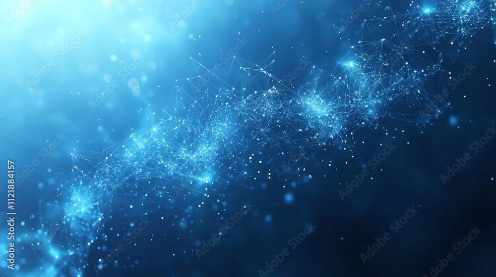 Futuristic Abstract Network Background Futuristic Abstract Network Background