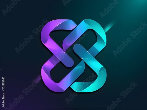Letter X logo design creative custom clean two alphabet logo