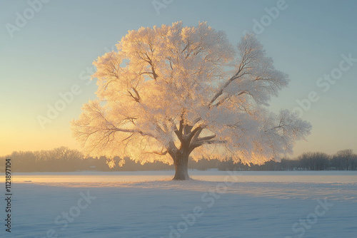 Apple Tree In Winter