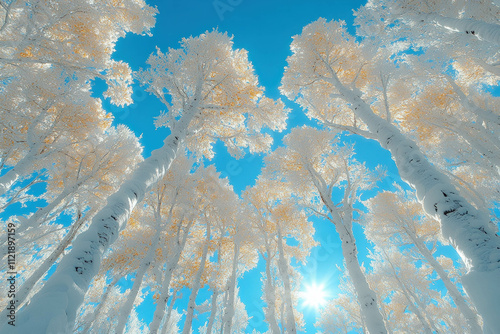 Aspen In Winter