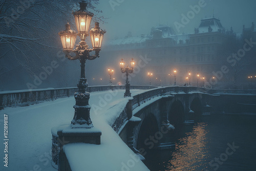 Charles Bridge In Winter