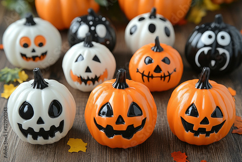 Halloween On White Background