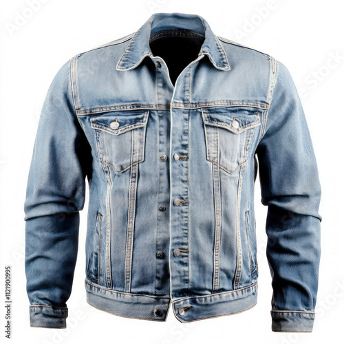 Jean Jacket Isolated