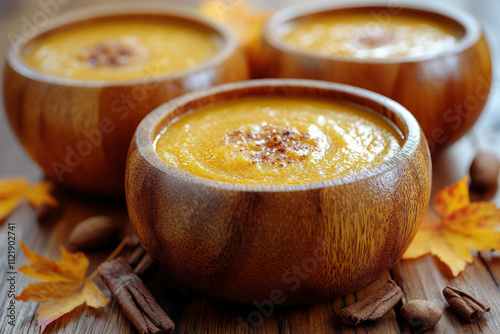 Pumpkin Soup Isolated