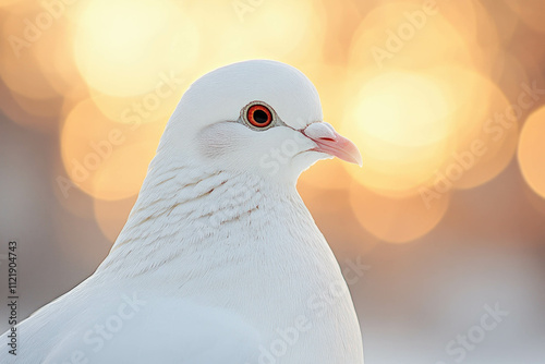 White Dove Isolated