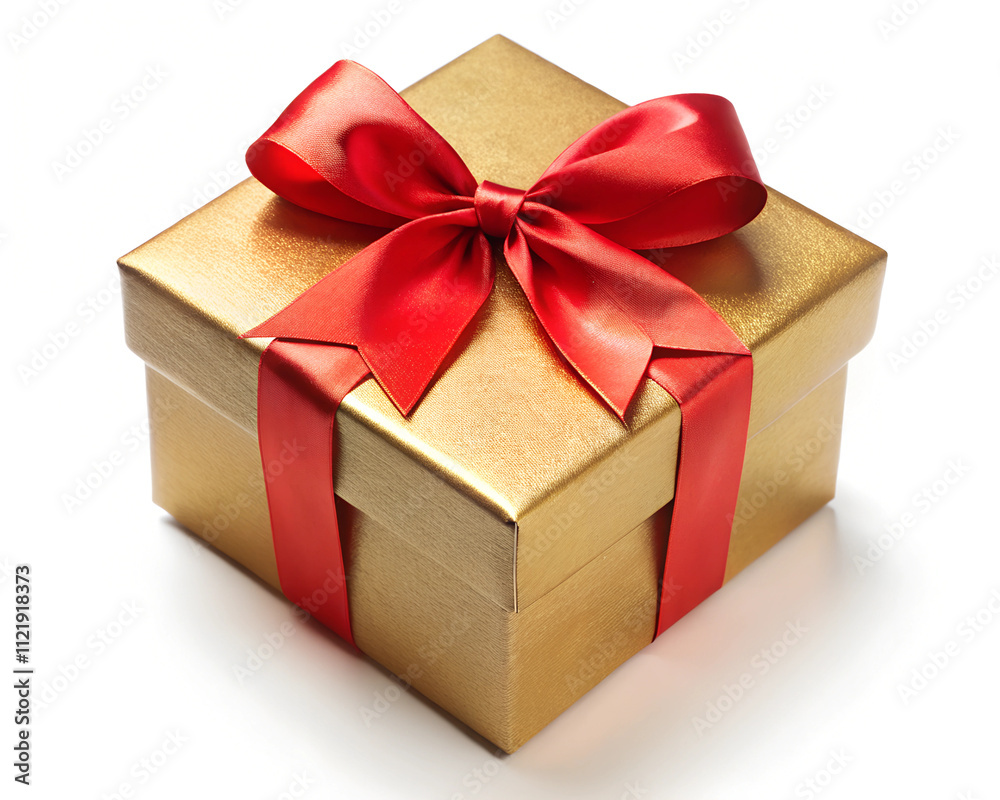 Obraz premium gift box with ribbon