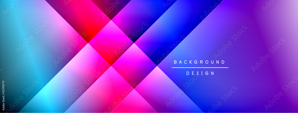 Fototapeta premium Light shadow lines dynamic gradient background