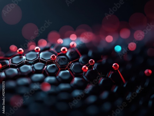 Fluorescent imaging of nanocrystals, material science, enhancing visualization for electronic applications photo