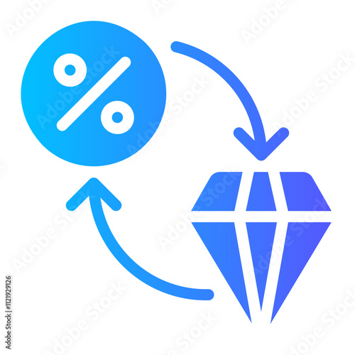 pledge gradient icon