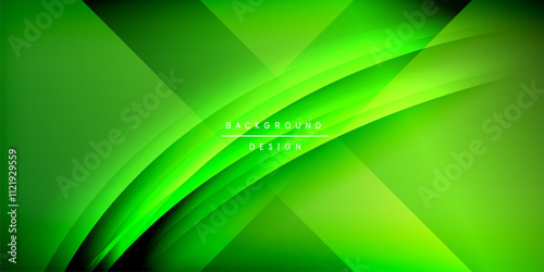 Expressive poster with shadow lines. Features technology, minimalist, and business themes, bright vibrant color schemes