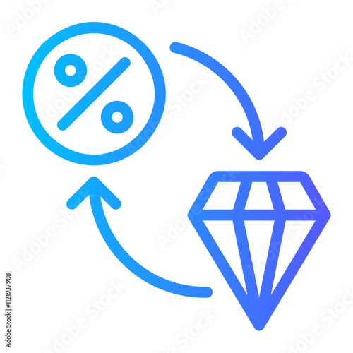 pledge gradient icon