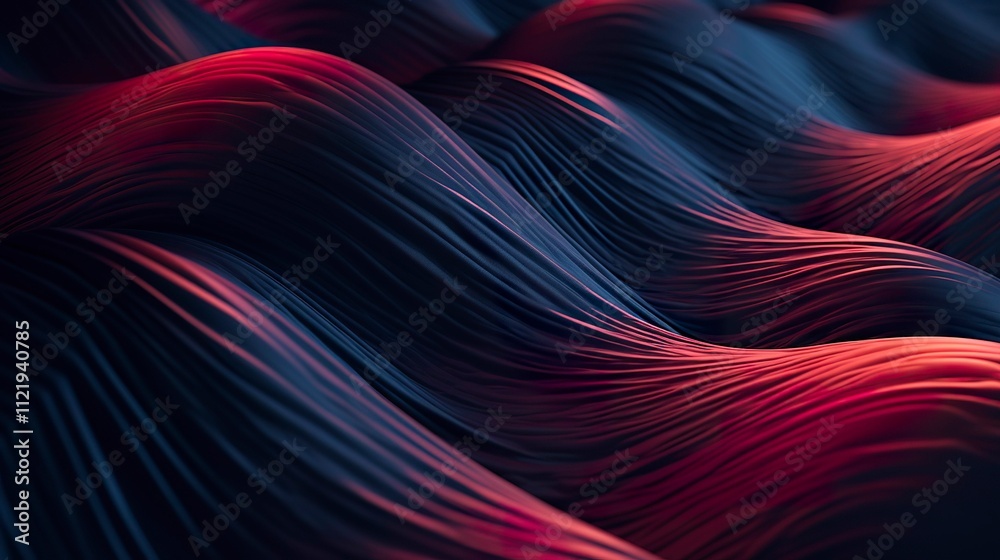 Obraz premium A photo of an abstract wave pattern
