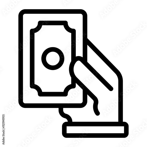 pledge line icon