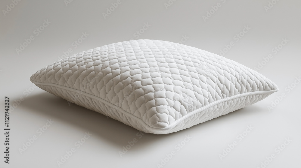 blank white pillow mockup isolated on white background, Ai generated images blank white pillow mockup isolated on white background, Ai generated images