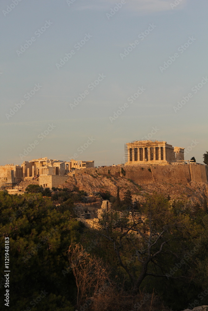 Fototapeta premium ancient greek temple in Athens, Greece