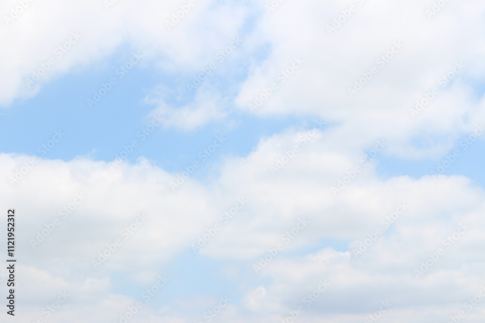 Fototapeta premium blue sky with clouds. clouds in the sky. blue sky and clouds.