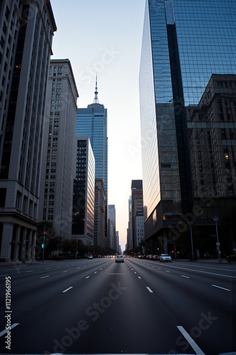 Buildings in a city