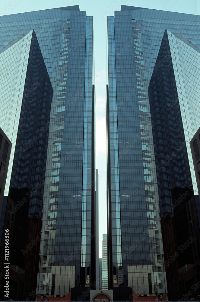 Fototapeta premium Buildings in a city