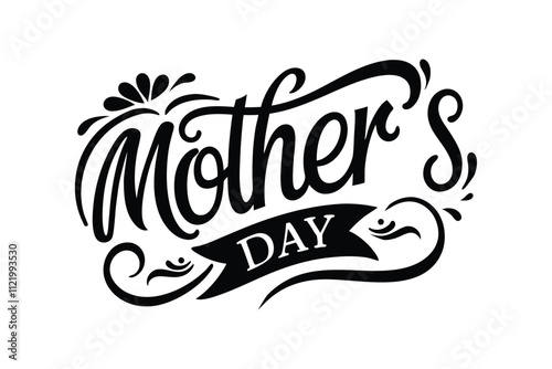 Mother's Day Typography Vector Design