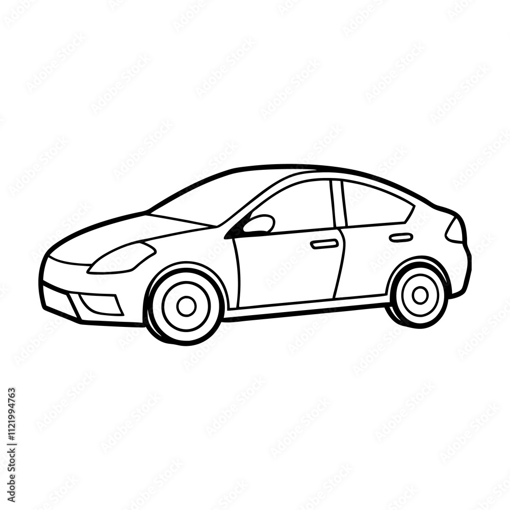 Naklejka premium car