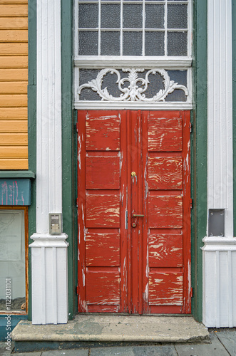 Architecture detail in Stavanger  Norway