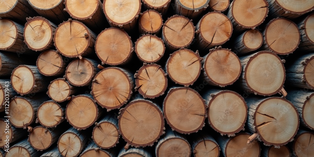 A close-up view of neatly stacked timber logs, showcasing the natural beauty of wood and its rich textures, ideal for lumber production and forestry industries. A close-up view of neatly stacked timber logs, showcasing the natural beauty of wood and its rich textures, ideal for lumber production and forestry industries.