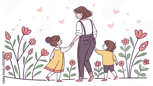 Celebrating maternal bonds with love and joy on Mother's Day