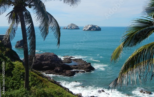 Coastal landscape in Mazatlan, Sinaloa - Mexico