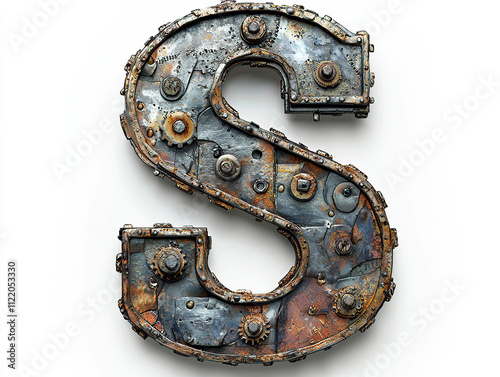 steampunk font, letters, alphabet, vintage, mechanical, gears, cogwheels, brass, metal, industrial, Victorian, retro, futuristic, ornate, typography, rusty, clockwork, pipes, rivets, engraved, distres